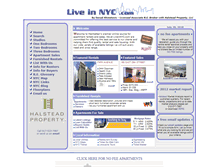 Tablet Screenshot of liveinnyc.com